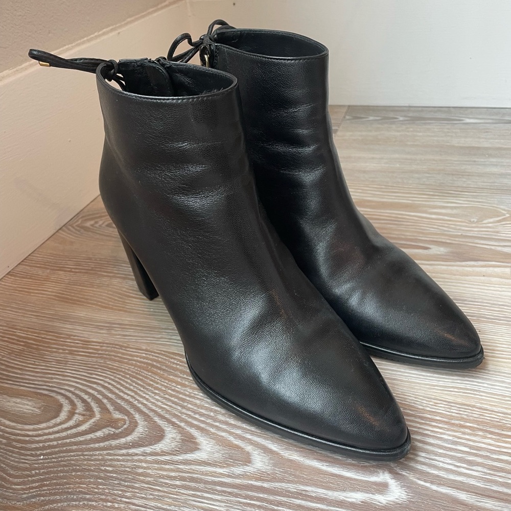 Stuart Weitzman Leather Booties